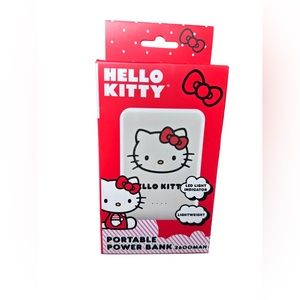 Cute Hello Kitty 2600 Mah Portable External Backup Battery Power Bank Charger